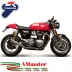 Terminali Di Scarico Termignoni Triumph Thruxton Marmitte Coniche Inox Moto Omologato
