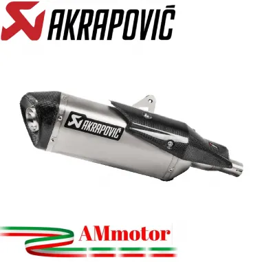 Akrapovic Honda X-Adv 750 Terminale Di Scarico Slip-On Line Titanio Moto Scooter Omologato