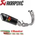 Akrapovic Aprilia Tuono 660 Impianto Di Scarico Completo Racing Line Terminale Carbonio Moto