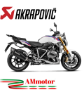 Akrapovic Bmw R 1250 R / RS Terminale Di Scarico Slip-On Line Titanio Nero Moto Omologato