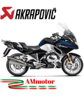 Akrapovic Bmw R 1250 RT Terminale Di Scarico Slip-On Line Titanio Moto Omologato