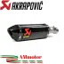 Akrapovic Bmw S 1000 XR 20 2024 Terminale Di Scarico Slip-On Line Carbonio Moto Omologato