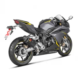 Akrapovic Honda Cbr 250 RR Terminale Di Scarico Slip-On Line Carbonio Moto 2