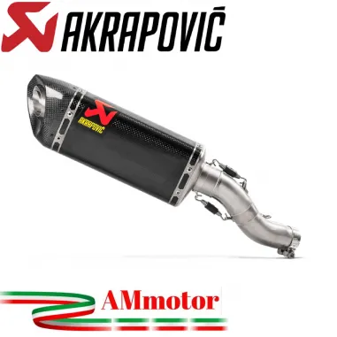Akrapovic Honda Cbr 250 RR Terminale Di Scarico Slip-On Line Carbonio Moto