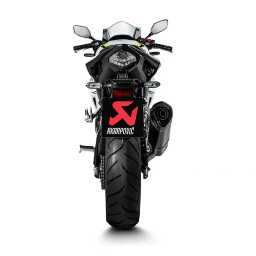 Akrapovic Honda Cbr 400 / 500 R 19 - 2022 Terminale Di Scarico Slip-On Line Carbonio Moto Omologato