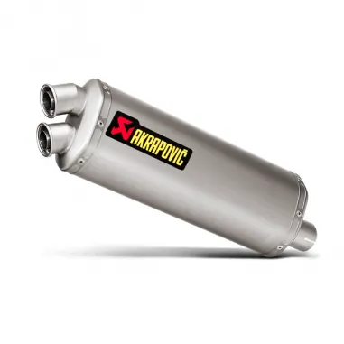 Akrapovic Honda Crf 1000L Africa Twin Adv Sports Terminale Di Scarico Slip-On Line Titanio Moto
