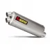 Akrapovic Honda Crf 1000L Africa Twin Adv Sports Terminale Di Scarico Slip-On Line Titanio Moto