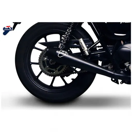 Scarico Completo Termignoni Triumph Street Twin 900 Terminale Conico Full Inox Black Moto
