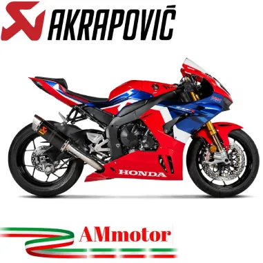 Akrapovic Honda Cbr 1000 RR-R 20 - 2024 Terminale Di Scarico Moto In Carbonio