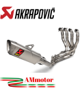 Akrapovic Honda Cbr 1000 RR-R Impianto Di Scarico Completo Racing Line Terminale Titanio Moto