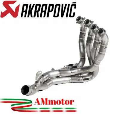 Honda Cbr 1000 RR-R 20 - 2024 Collettori Di Scarico Akrapovic Tubo Elimina Kat Titanio Moto