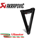 Staffa Akrapovic In Carbonio Per Honda Cbr 1000 RR-R Scarico Slip-On Line Elimina Pedana