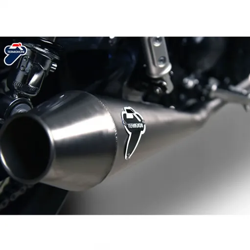 Scarico Completo Termignoni Triumph Street Twin 900 Terminale Conico Inox Moto