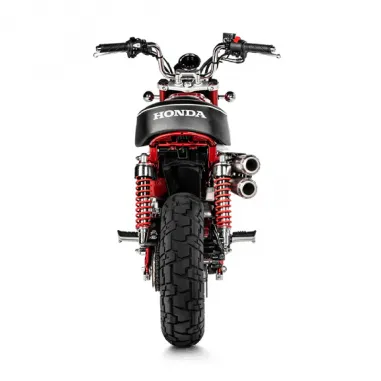 Akrapovic Honda Monkey 125 Terminale Di Scarico Moto Slip-On Line Titanio