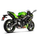 Akrapovic Kawasaki Ninja 650 2020 Impianto Di Scarico Completo Racing Line Terminale Titanio Moto Omologato