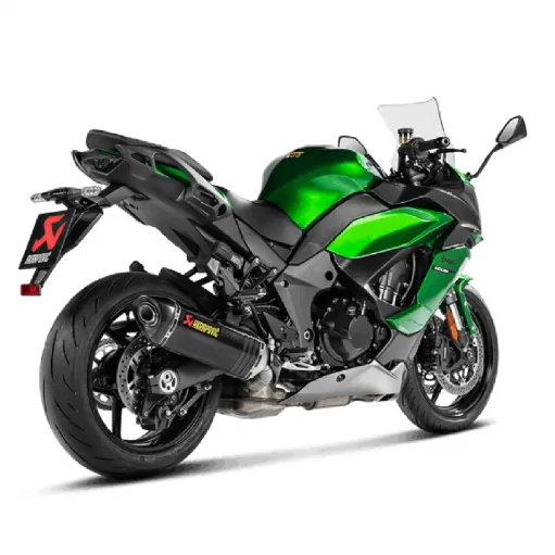 Akrapovic Kawasaki Ninja 1000 SX Terminale Di Scarico Slip-On Line Carbonio Moto Omologato