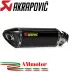Akrapovic Kawasaki Ninja 1000 SX Terminale Di Scarico Slip-On Line Carbonio Moto Omologato