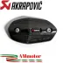 Paracalore Akrapovic In Fibra Di Carbonio Per Scarico Kawasaki Ninja 1000 SX Moto