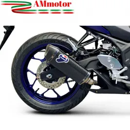 Terminale Di Scarico Termignoni Yamaha Yzf R3 Marmitta Force Carbonio Moto Racing