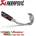 Akrapovic Kawasaki Ninja ZX 25R 20 - 2023 Scarico Completo Racing Line Terminale Carbonio Moto