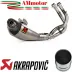 Akrapovic Kawasaki Z650 2017 - 2020 Impianto Di Scarico Completo Racing Line Terminale Titanio Moto Omologato