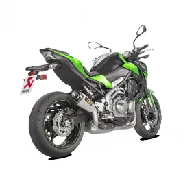 Akrapovic Kawasaki Z 900 17 - 2019 Terminale Di Scarico Slip-On Line Titanio Moto 2