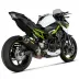 Akrapovic Kawasaki Z 900 17 - 2019 Terminale Di Scarico Slip-On Line Carbonio Moto Omologato