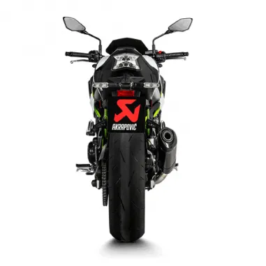 Akrapovic Kawasaki Z 900 17 - 2019 Terminale Di Scarico Slip-On Line Carbonio Moto Omologato