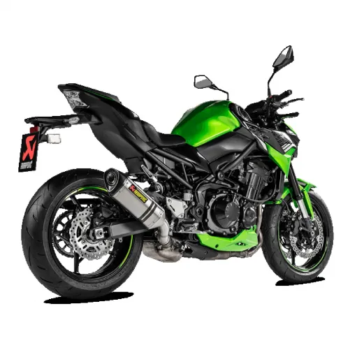 Akrapovic Kawasaki Z 900 20 - 2024 Terminale Di Scarico Slip-On Line Titanio Moto Omologato