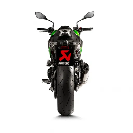 Akrapovic Kawasaki Z 900 20 - 2024 Terminale Di Scarico Slip-On Line Titanio Moto Omologato