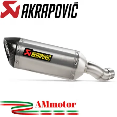 Akrapovic Kawasaki Z 900 20 - 2024 Terminale Di Scarico Slip-On Line Titanio Moto Omologato