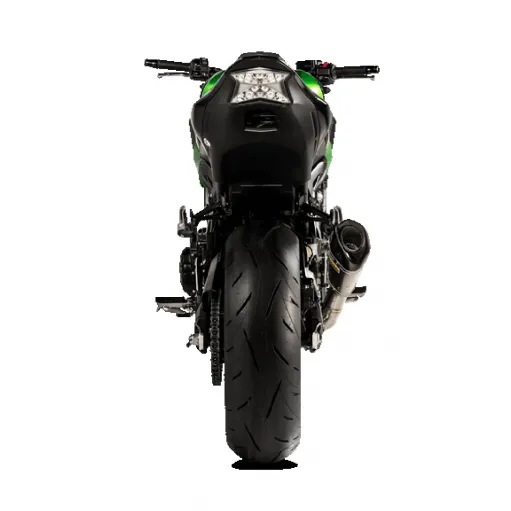 Akrapovic Kawasaki Z 900 20 - 2022 Terminale Di Scarico Slip-On Line Titanio Moto
