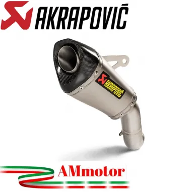 Akrapovic Kawasaki Z 900 20 - 2022 Terminale Di Scarico Slip-On Line Titanio Moto