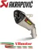 Akrapovic Kawasaki Z 900 20 - 2022 Terminale Di Scarico Slip-On Line Titanio Moto