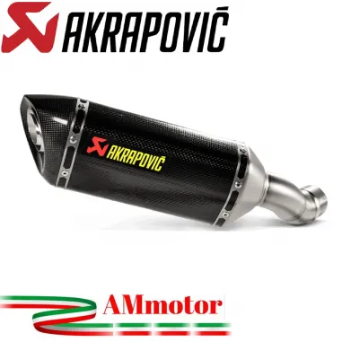 Akrapovic Kawasaki Z 900 20 - 2024 Terminale Di Scarico Slip-On Line Carbonio Moto Omologato
