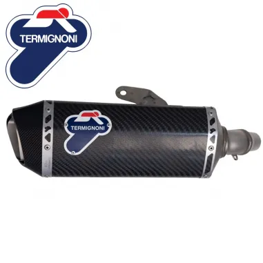 Terminale Di Scarico Termignoni Yamaha R 25 Marmitta Force Carbonio Moto Racing