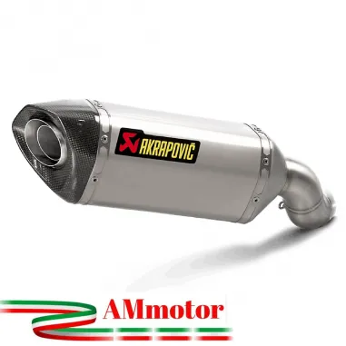 Akrapovic Kawasaki Z 900 A2 Terminale Di Scarico Slip-On Line Titanio Moto Omologato