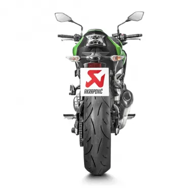Akrapovic Kawasaki Z 900 A2 Terminale Di Scarico Slip-On Line Titanio Moto