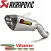 Akrapovic Kawasaki Z 900 A2 Terminale Di Scarico Slip-On Line Titanio Moto