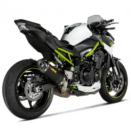 Akrapovic Kawasaki Z 900 A2 Terminale Di Scarico Slip-On Line Carbonio Moto Omologato 2
