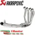Kawasaki Z 900 A2 20 - 2021 Collettori Di Scarico Akrapovic Tubo Elimina Kat Inox Catalizzatore Moto