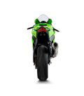 Akrapovic Kawasaki Zx-10 R 2021 Impianto Di Scarico Completo Racing Line Terminale Carbonio Moto