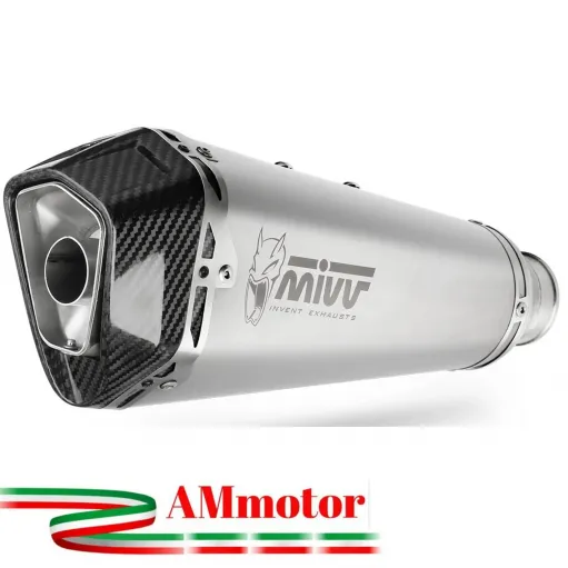 Mivv Ktm 890 Duke Terminale Di Scarico Marmitta Delta Race Inox Moto Omologato