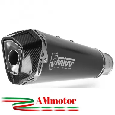 Mivv Ktm 890 Duke Terminale Di Scarico Marmitta Delta Race Black Moto Omologato