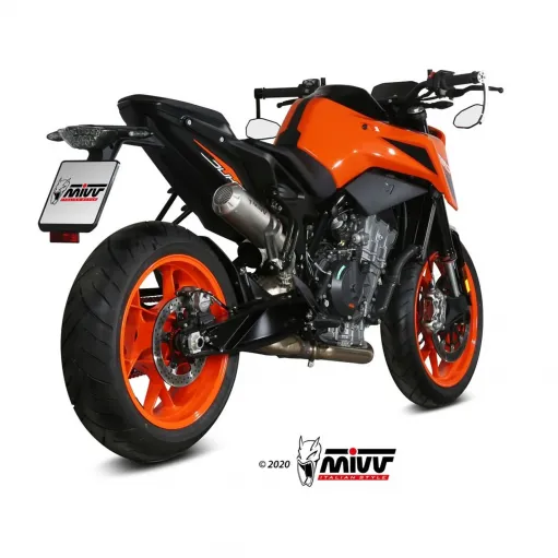 Mivv Ktm 890 Duke Terminale Di Scarico Moto Marmitta Mk3 Inox Racing