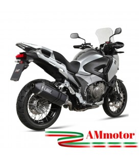 Mivv Honda Crosstourer 1200 Terminale Di Scarico Moto Marmitta Speed Edge Inox Nero