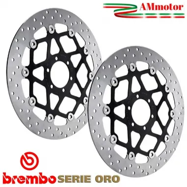Dischi Freno Suzuki Gsx-R 1000 03 - 2004 Brembo Serie Oro Anteriori Flottanti Coppia Moto