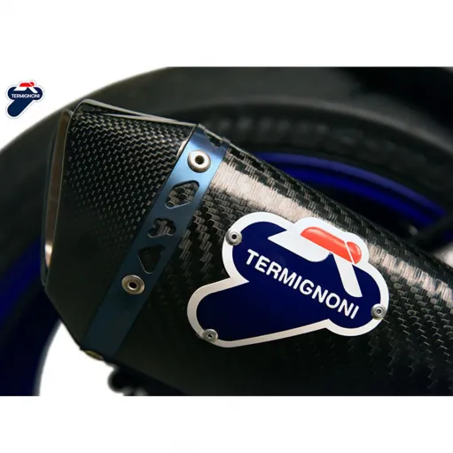 Terminale Di Scarico Termignoni Yamaha Yzf R1 Marmitta Force Carbonio Moto Omologato