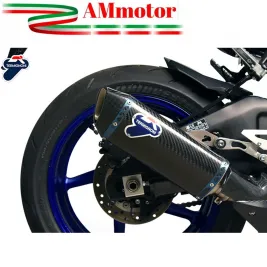 Terminale Di Scarico Termignoni Yamaha Yzf R1 Marmitta Force Carbonio Moto Omologato 2