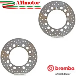 Dischi Freno Anteriori Brembo Honda Xrv 750 Africa Twin 90 - 2002 Serie Oro Moto